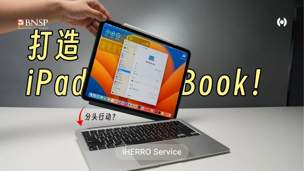 MacBook dan iPad Disatukan