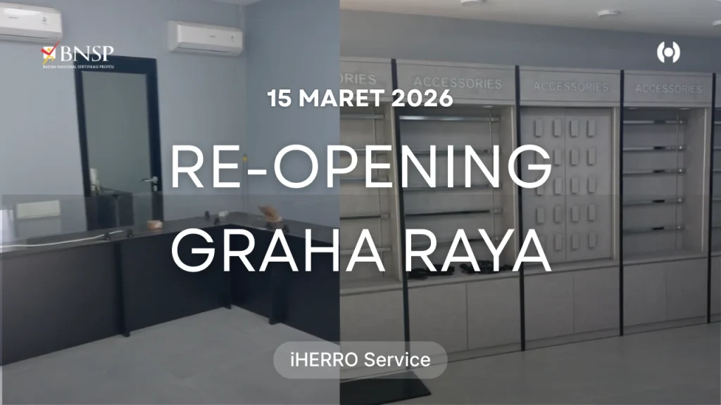 Catat Tanggal Re-Opening Store iHERRO di Graha Raya! Banjir Promo Ramadan 2026