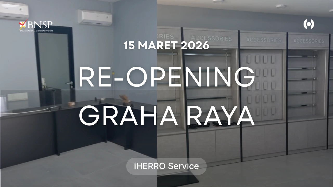 Catat Tanggal Re-Opening Store iHERRO di Graha Raya! Banjir Promo Ramadan 2026