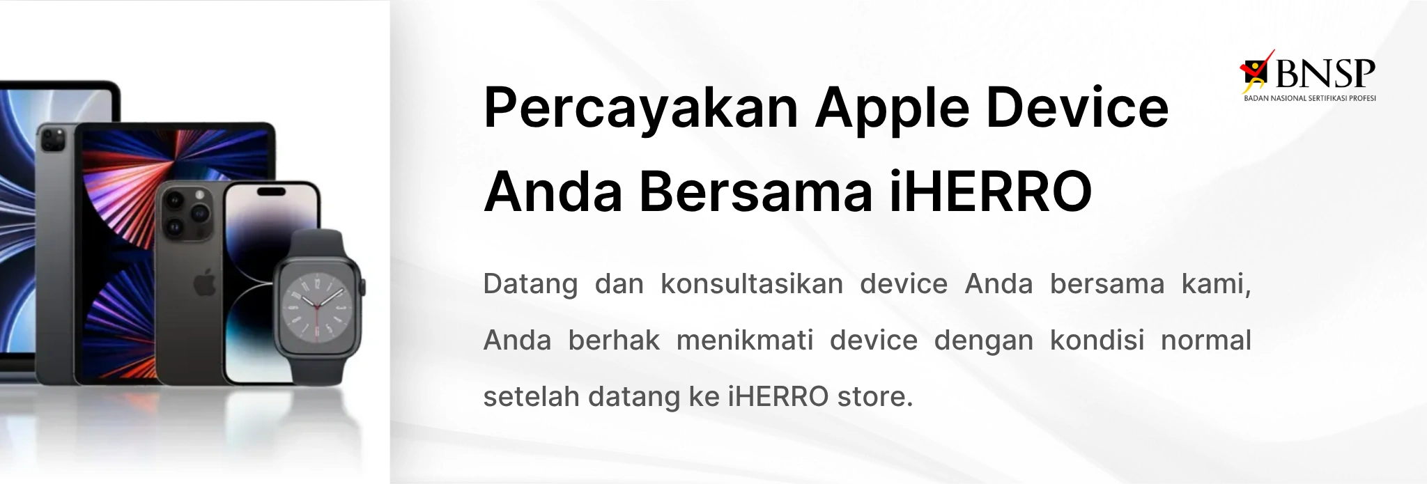 percayakan apple device anda bersama iherro