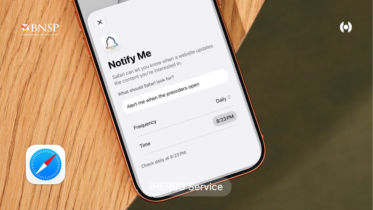 Safari di iOS 27 dengan fitur baru