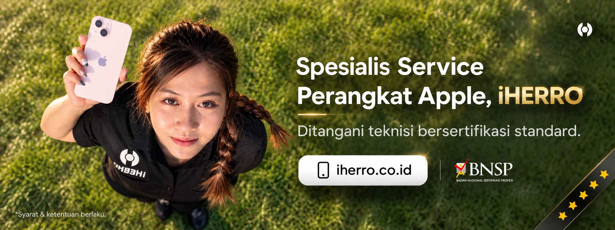 Spesialis Service iHERRO di Lapangan